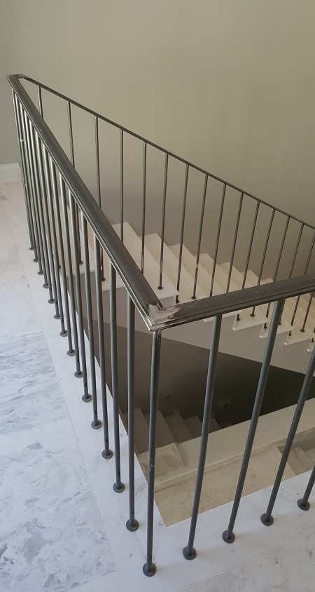 Diane wrought iron balustrade
