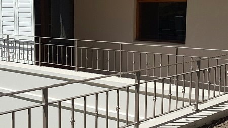 Halima wrought iron balustrade