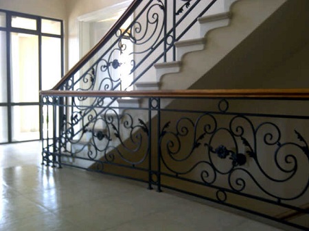 Hanging Meadows wrought iron balustrade