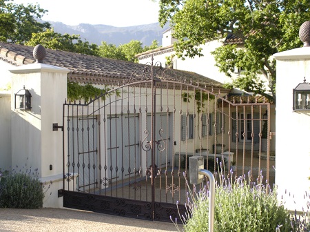 Jenny wrought iron gate