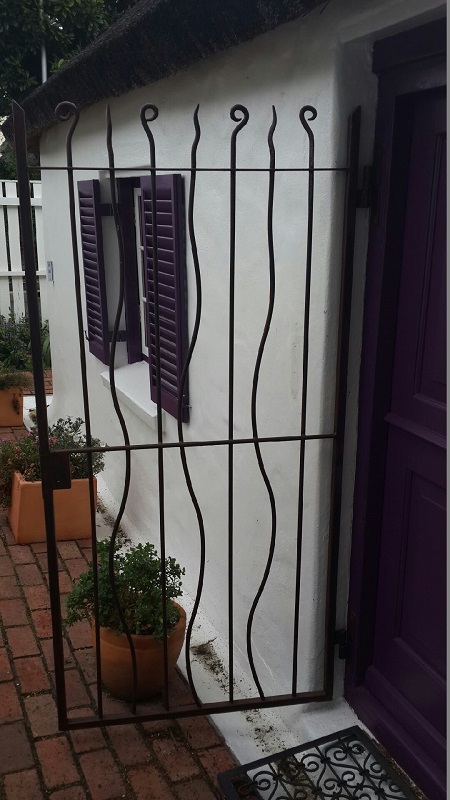 Nancy wrought iron gate