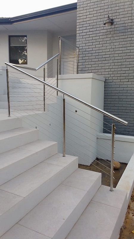Stainless steel balustrade